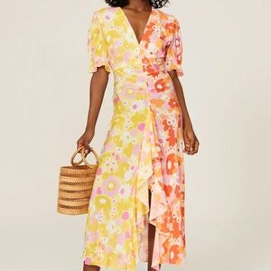 Rixo Ariel Colorblock Maxi size M